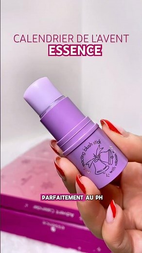 On ouvre le calendrier de l’Avent Essence 💕 #beauty #calendrierdelavent #essence #makeup - offert