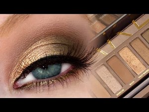 Golden Brown Smokey Eye | UD Naked Palette + MAC Dupes!