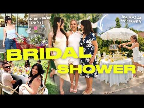 Throwing Ashley a SURPRISE BRIDAL SHOWER!!! 💍🕊️