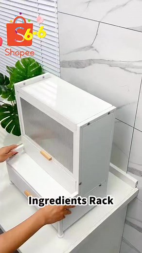 Condiments Rack 🧂 #kitchen #fyp | Just Home