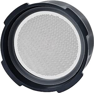 Flow Control Filter Cap with Reusable Metal Filter for AeroPress Coffee Maker, No Drip Filter Cap for AeroPress Portable Coffee Press, Brew Espresso-Style and Immersion Coffees