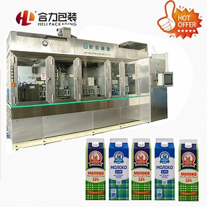 [Hot Item] Milk Filling Machining-Gable Top Box