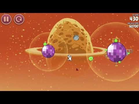 Angry Birds Space Extra Planets - Eggsteroids with Bonus Levels