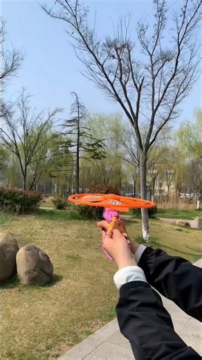 Flying Spinner Toy 🚀 Hand Drone Magic Spin 😱 #FlyingToy #HandDrone