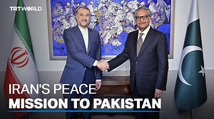 2.3K views · 287 reactions | Iran's foreign minister travelled to Pakistan on Monday to try and contain the fallout from the tit-for-tat missile strikes earlier this month. The neighbours have agreed to bury the hatchet with a new counterterrorism agreement. | TRT World | Facebook