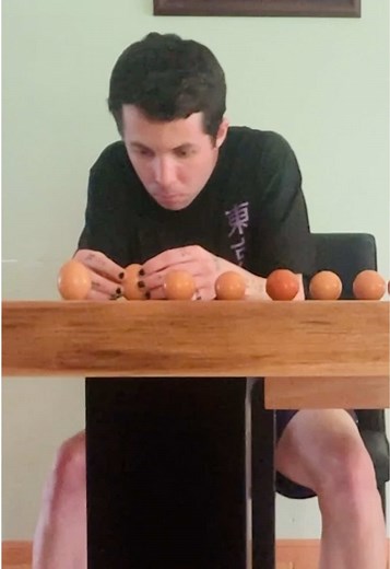 Fastest Time to Balance a Dozen Eggs: 47.97 Seconds
