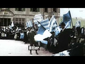 First Known Footage Of Hitler (In Color) - Rare Historical Film, 1919