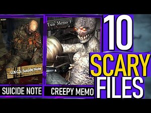 Resident Evil - 10 Most DISTURBING Files EVER Found!