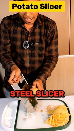 7188 FRENCH FRIES POTATO CHIPS STRIP CUTTING CUTTER MACHINE | FRENCH FRIES MACHINE | FRENCH FRIES CUTTER FOR KITCHEN | POTATO CHIPS SLICER | POTATO CHIPS CUTTER. SKU 7188_french_fries_cutter Rs. 65.00 call on this number : 9624666631 visit our website : https://deodap.com/collections/all-hot-selling #DropShipping #DeoDap #FrenchFriesMachine #PotatoChipsCutter #KitchenGadgets #FoodPrep #HomemadeChips #CuttingMachine #KitchenEssentials #SnackTime #FryCutter #PotatoSlicer #FoodProcessing #CookingTo