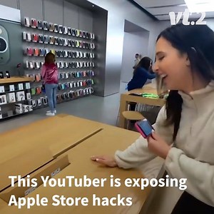 This woman is exposing Apple store employee hacks! 😱👀 | VT