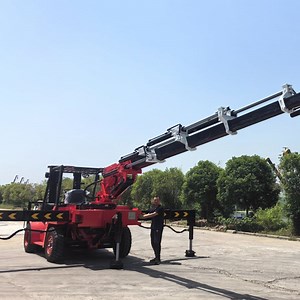 [Hot Item] 11.08m Telescopic Boom Crane Forklift with Full 360 Degree Rotation