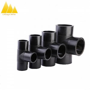 [Hot Item] Good Price HDPE Pipe Butt Fusion Reducer Fittings Connector Plastic HDPE Fittings Pipe Fittings Tees