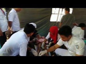 Anak anak Dari Keluarga Tidak Mampu Ikuti Sunat Massal Gratis Dari Polres Banjar dan IPHI