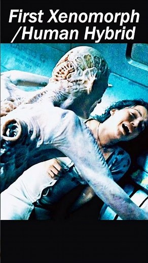 Alien Romulus Hybrid Scene | Offspring Xenomorph Scene #alien #Xenomorph #Shorts