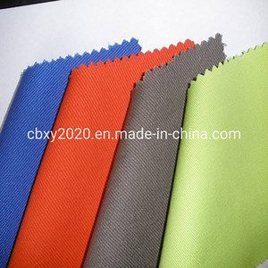 [Hot Item] Fabricant de tissu 75% Coton 25% Tissu tissé ignifuge en polyester pour vêtements pour adultes