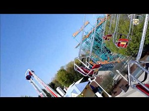 Dorney Park: Waveswinger / On Ride POV / May 2, 2015