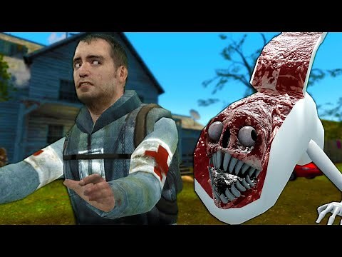 I Became Bridge Worm and Ate My Friends in Gmod! - Garry's Mod Multiplayer Survival