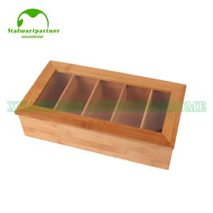 [Hot Item] Tea Packaging Storage Natural Wooden Bamboo Tea Box