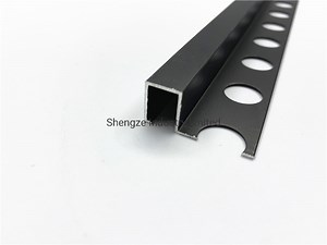 [Hot Item] Wholesale Aluminum Ceramic Tile Floor Edging Corner Trim Round Wall Strip
