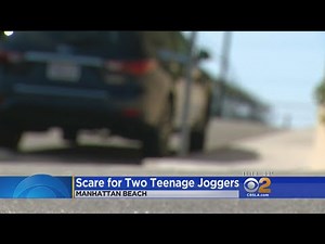 2 Teenage Girls Jogging See Man Exposing Himself In Car