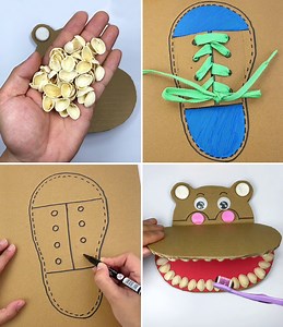 5.6M views · 2.9K reactions | Easy DIY Cardboard Craft Activities for Kids | Simple Crafts | Facebook