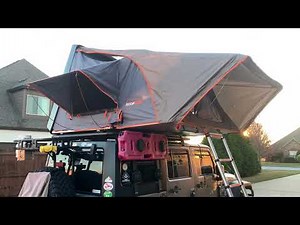 Roofnest Condor XL on a Jeep Wrangler JKUR Quick Walk Around