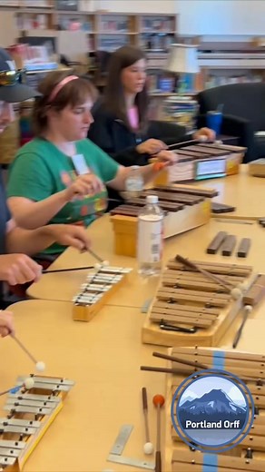 Experience the Portland Orff Course July 21 - Aug 1, 2025 Registration is open and underway for Levels I, II, III! Join us for wonderful experiences in a supportive community with amazing teachers. The Journey is the Destination! https://www.portlandorff.org/signuplevels | Portland Orff-Schulwerk Association