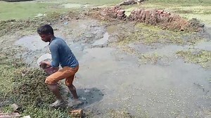 20 reactions | #machhali wala video#Khali Kiya Gaya talab#desi machhali# | Lala Nishad | Facebook