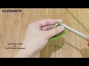 Knit Left Lifted Increase ( Lli ) | Lli Knitting Technique ( English )