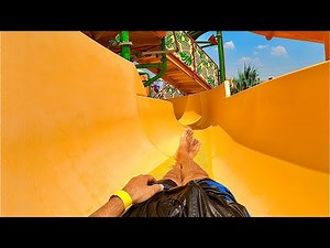 Dino Water Park | Orange Body Water Slide