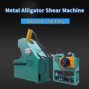 [Hot Item] Iron Cutting Alligator Metal Shear Machine Hydraulic Crocodile Scrap Metal Shearing