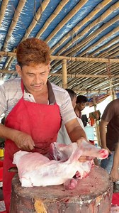 12K views · 87 reactions | Mutton front legs cutting process #muttonlegs #mutton #muttoncutting #meat #goat #reels #reelsfb | Meat And Fish Cutting | Facebook