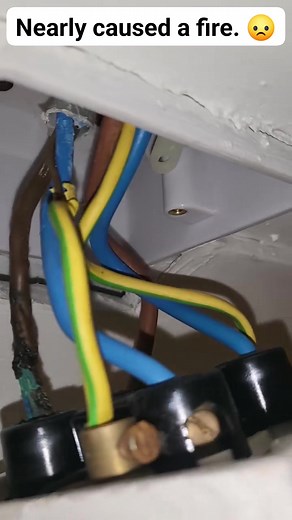 Be careful guys. Faulty shower switch. Turned out to be a firestarter. Get an EICR booked today for peace of mind. | MSR Electrical - Fully Qualified Electrician