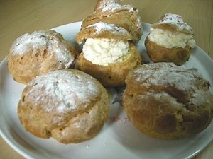 Recette de choux chantilly et crème pâtissière