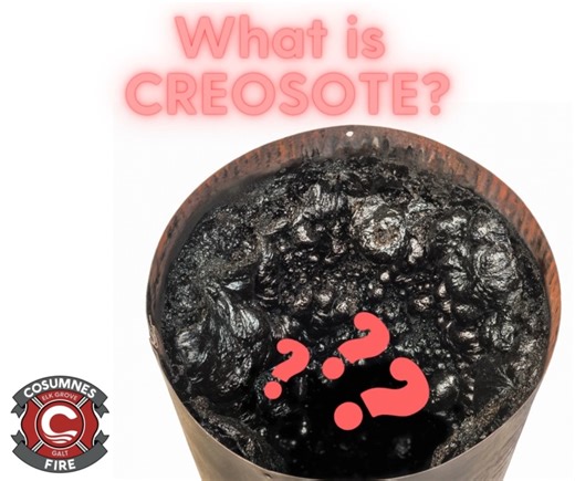 WHAT IS CREOSOTE? It's the tar-like black and brown gunk that collects in a dirty chimney/fuel venting system. It is a highly COMBUSTIBLE substance that is behind most chimney fires. To prevent the buildup of creosote and a chimney fire, here are some dos and dont's: --DO get your chimney serviced by a professional annually --Do NOT restrict the air supply --Do NOT burn unseasoned wood #firesafety #communityriskreduction | Cosumnes Fire Department | Facebook