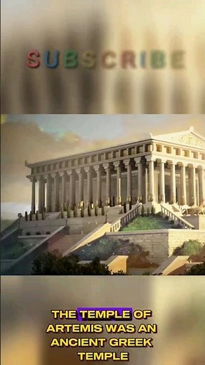 The Temple Of Artemis At Ephesus