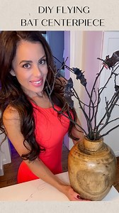 Super easy centerpiece made with tree branches and dollar store bats! I pulled some dead branches from our trees and spray painted them black. Then I added these clip on bats from @dollartree !! I love how it turned out! What do you think?! 🦇 #dollartree #dollartreehalloween #halloweendiy #diyhalloween #diyhalloweendecorations #dollarstorediy #halloween2024 #halloweendecor #easyhalloweendecor #dollartreefinds #halloweendecoration | Jessica Cole