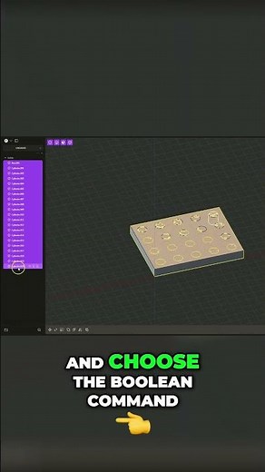 Creating Holes in Solids Using Boolean Tool Plasticity Tutorial