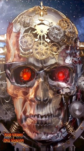 #skullart #skull #terminator #3d #ghostrider | Cool Skulls & Grim Reapers