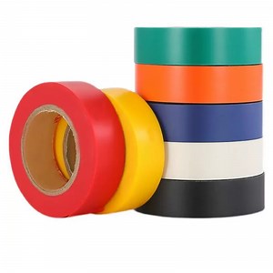 [Hot Item] China Wholesale Outdoor Type Standard Size Colored Orange Adhesive Tape Log Roll PVC Electrical Tape