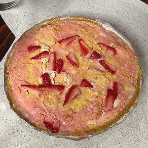 This is the most delicious cheesecake pie I ever made! 🍓 | Ohio Noah