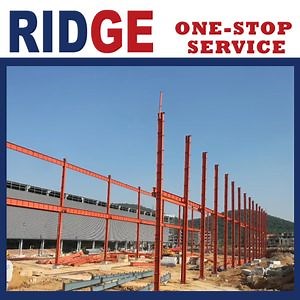 [Hot Item] Industry Steel Structure Frame Warehouse Shed Light Weight Pre Fab Ware House Structural Steel Beam Workshop Shed