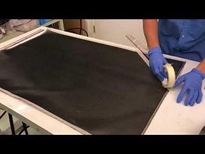 Resin Infusion Process 03 - Ply Cutting