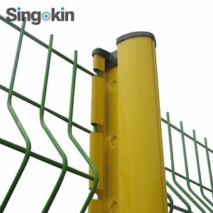 [Hot Item] 6FT Green PVC Coated Welded Mesh Fence Panels Wire Mesh Fencing