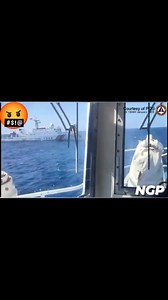 🎥 PCG: BRP Cabra continues its steadfast efforts to prevent China Coast Guard vessels from approaching the coastline of Zambales. Currently, the China Coast Guard has been pushed back to a position between 90 and 95 nautical miles from the shore. | NextGen PHDefense