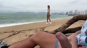 Public Dick Flashing - I see that you are jerking off to me and I want to help you cum!