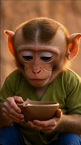 💔Ek bhai ka pyar -baby monkey niko aur uski behan # heartouching #emotionalstory #monkey