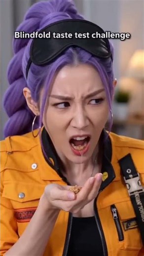 Blindfold Taste Test Prank - Licked Cookie vs Shoe Sole Strawberry