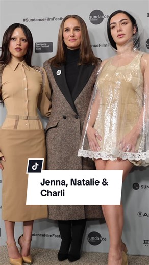 Jenna Ortega, Natalie Portman & Charli XCX at The Gallerist Premiere