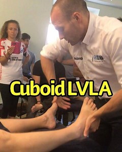 The cuboid bone is the most lateral of the bones in the distal row of the tarsus. It is roughly cubical in shape, and presents a prominence in its inferior (or plantar) surface, the tuberosity of the cuboid. The bone provides a groove where the tendon of the peroneus longus muscle passes to reach its insertion in the first metatarsal and medial cuneiform bones. ➡️OMT Training - Giles GYER and Jimmy Michael are Internationally published authors, scientific writers in manual therapy, teaching adva